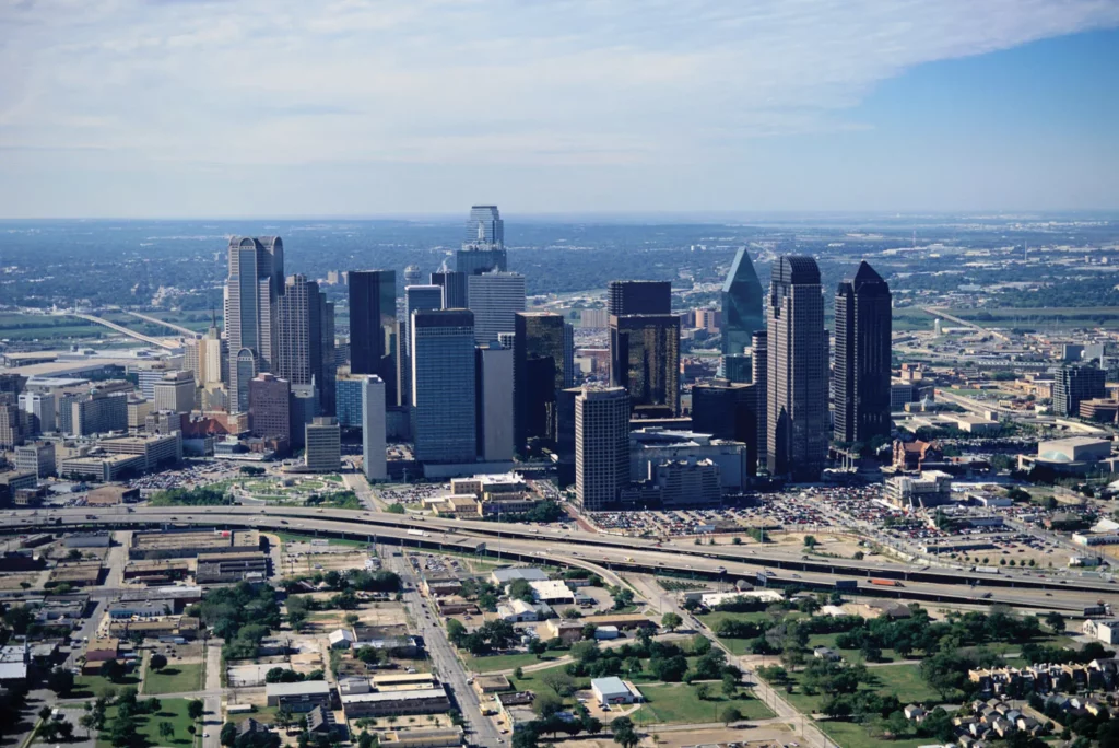 Business class flights to Dallas